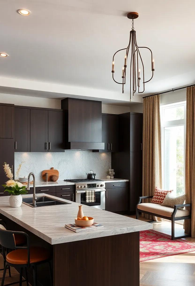The Power of‍ Textiles: Understand how ‍curtains and upholstery can complement espresso cabinetry to ⁢enrich your kitchen’s atmosphere
