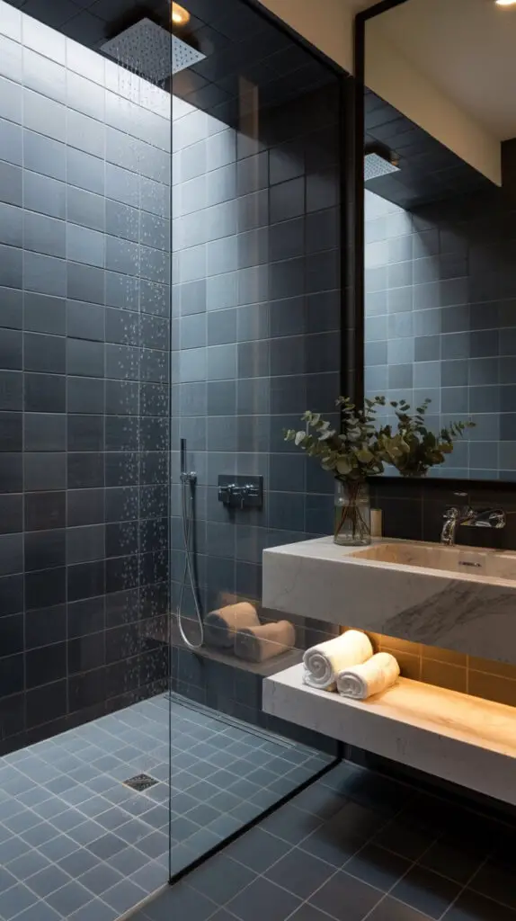 Embrace a Spa-Like Ambiance with Wall-to-Wall Tiling