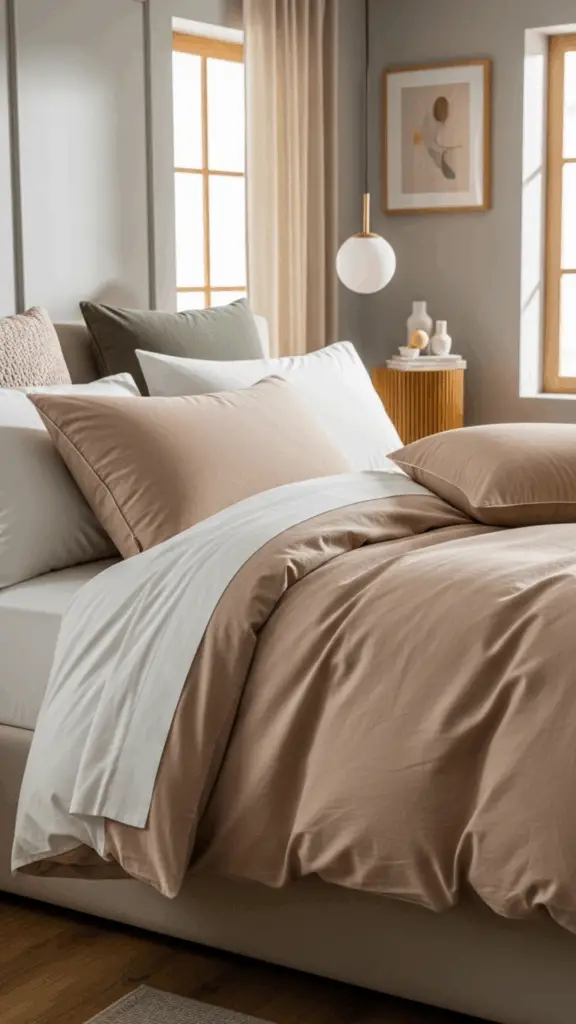 Soft and fluffy bedding