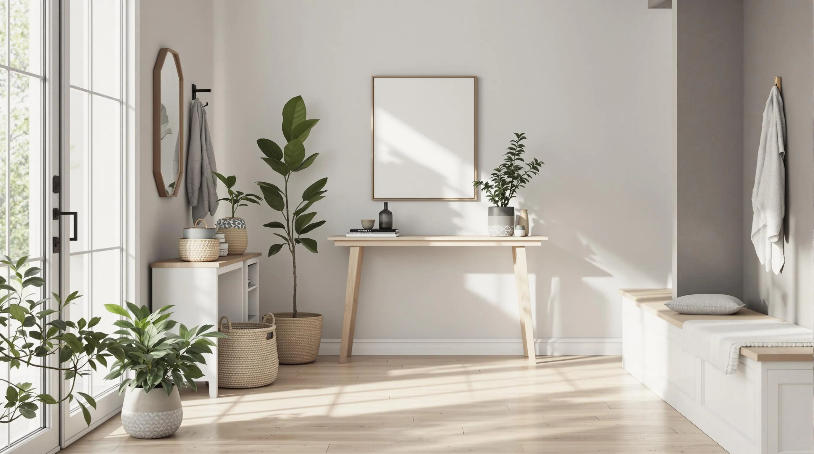 Japandi Entryway Design Elements