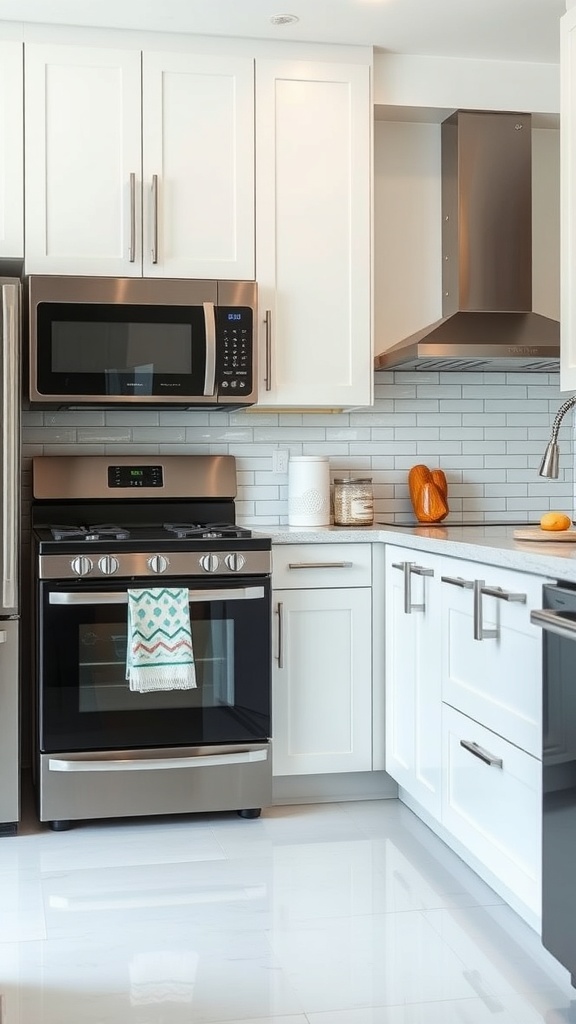 chic black appliances