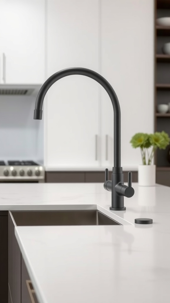 creative use of black fixtures