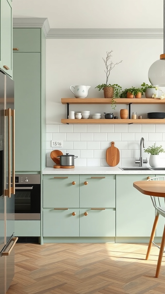 sage green appliances a modern touch