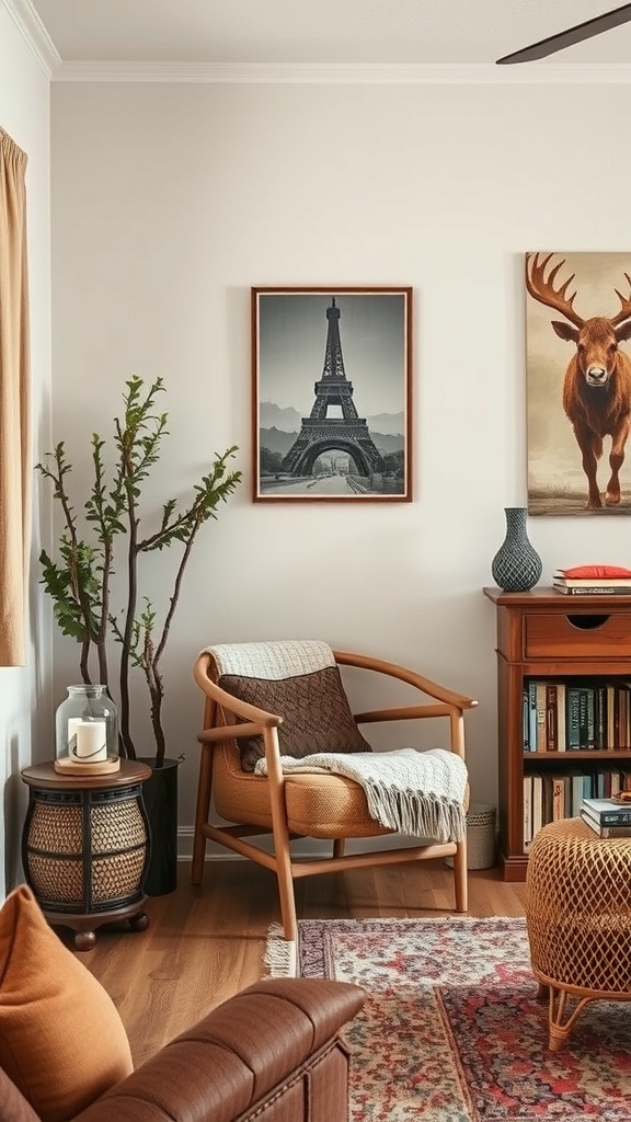 cozy nook with reading chair