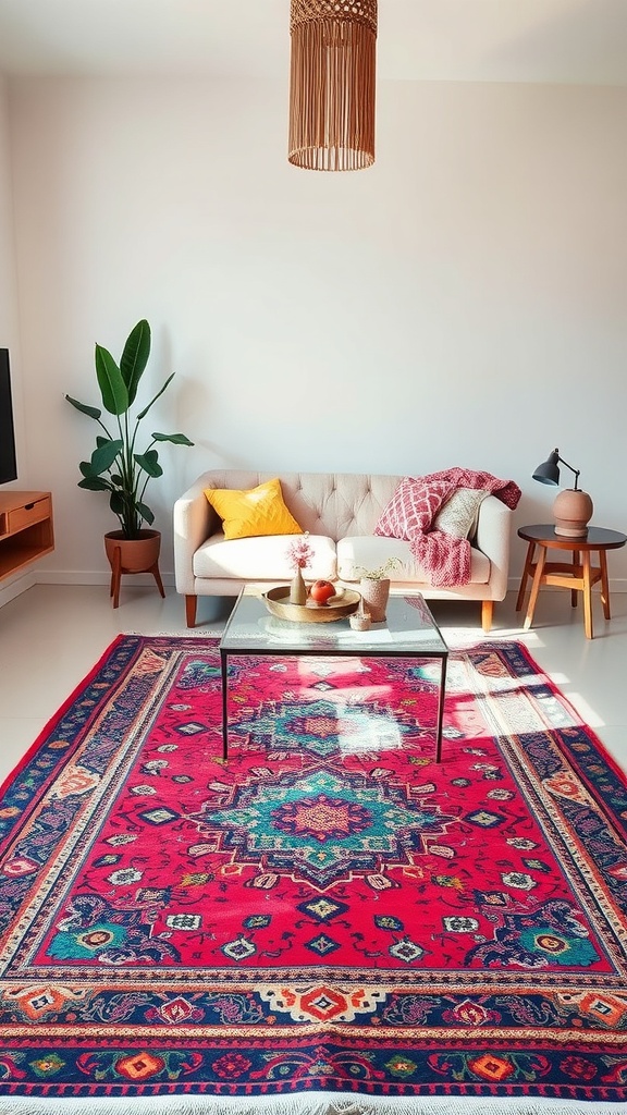 vibrant area rugs