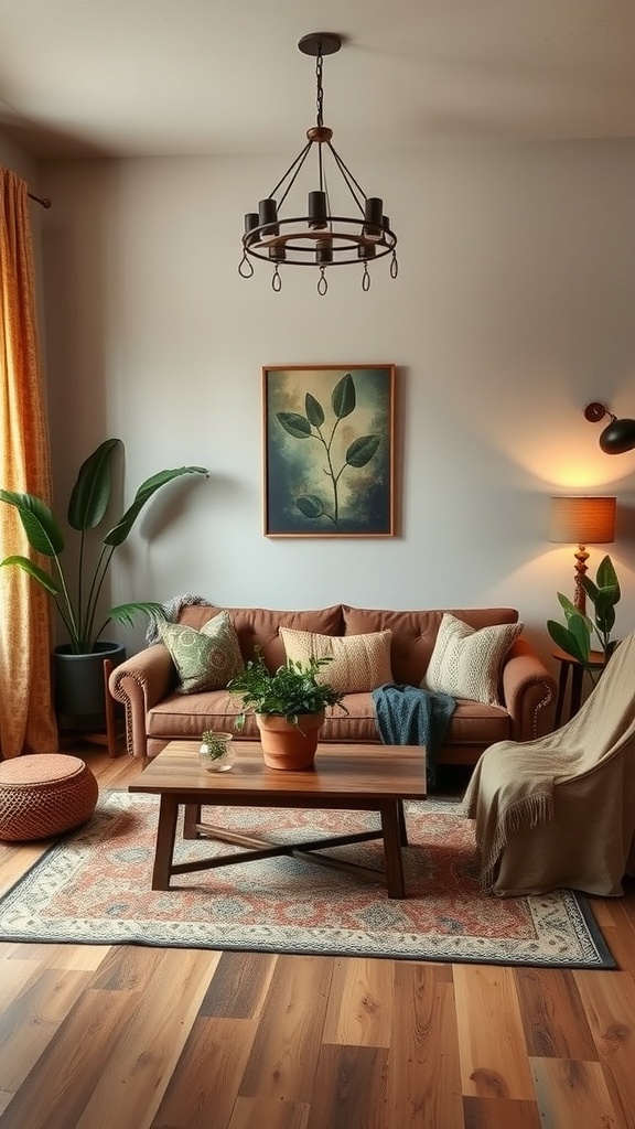 earth-toned color schemes