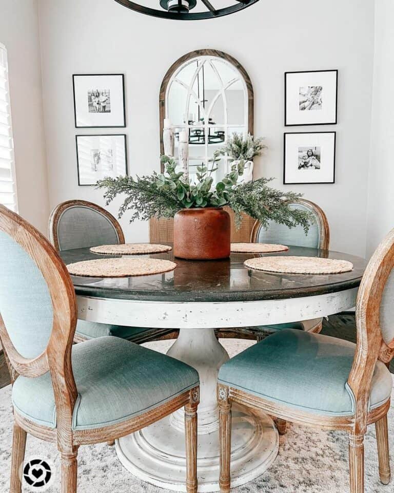 Rustic Winter Dining Table