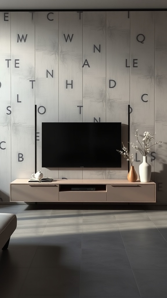 integrated media console design
