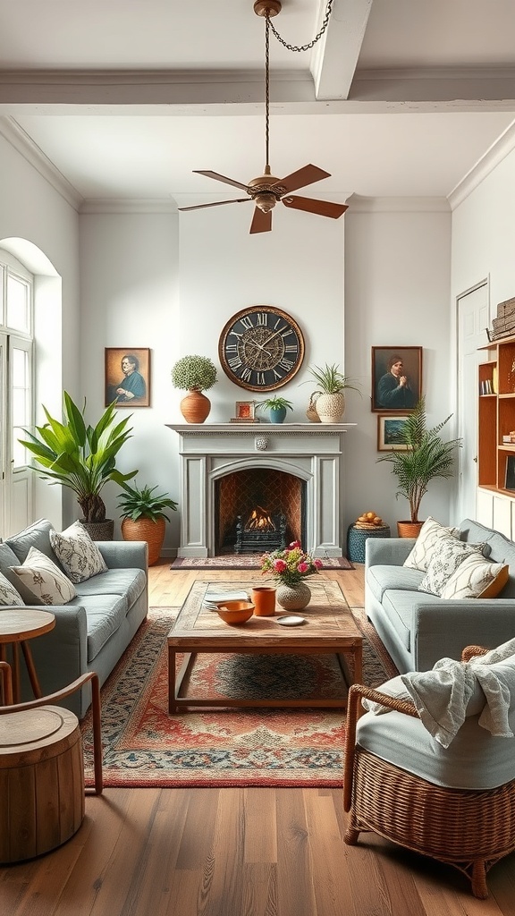 mix of old and new styles