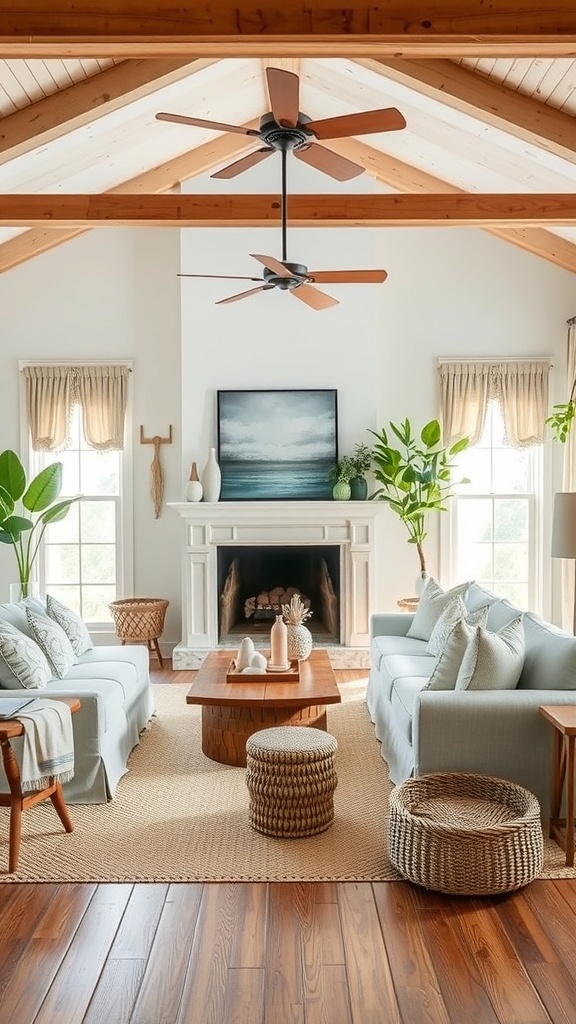 coastal boho influences