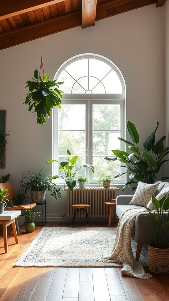 indoor plants enhancing decor