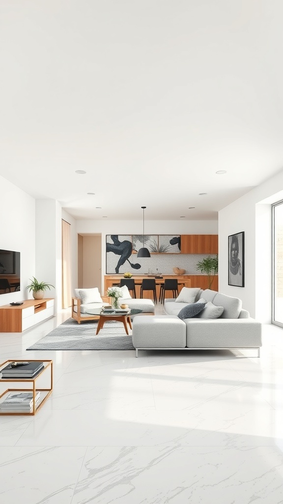 Seamless open-plan layouts