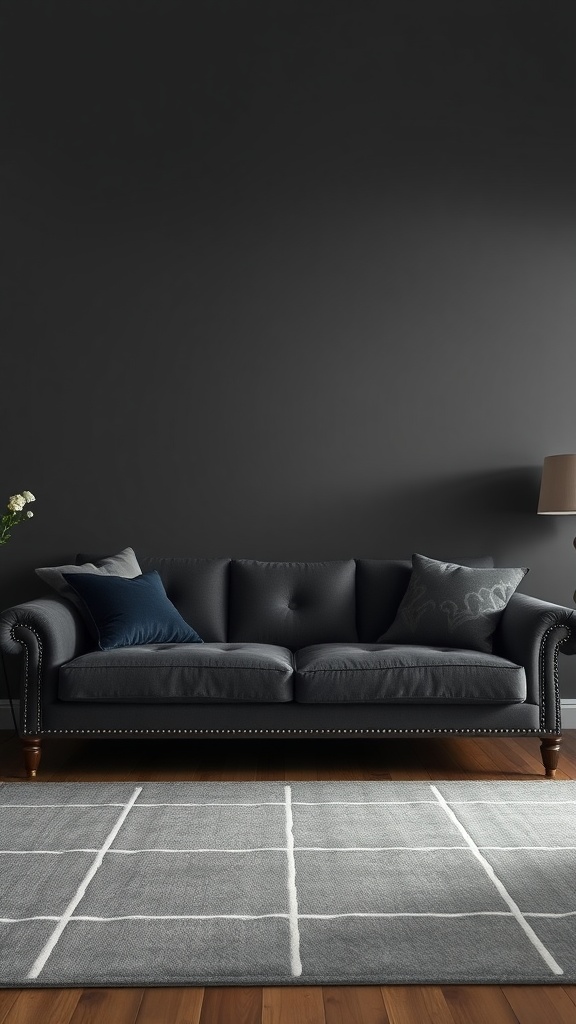 elegant sofa styling