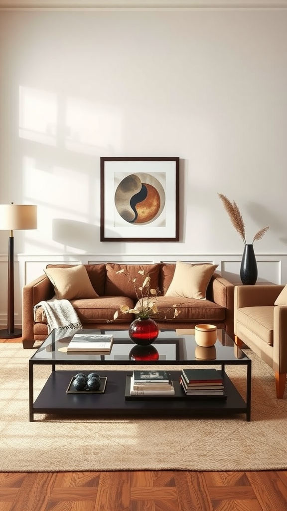 Stylish coffee tables as design anchors