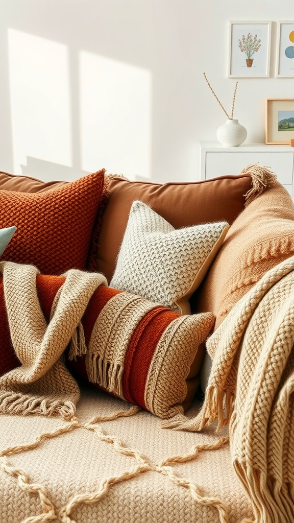 Layer soft textures for cozy comfort
