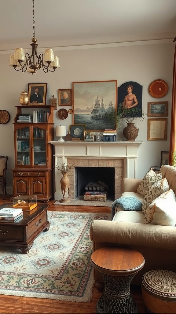 Incorporate vintage finds for timeless style