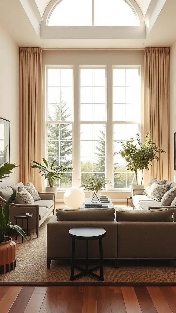 Maximize natural light for a bright space