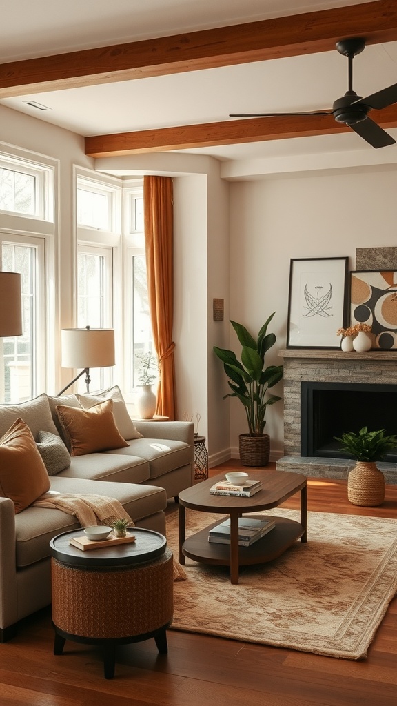 Create a welcoming atmosphere with soft accents