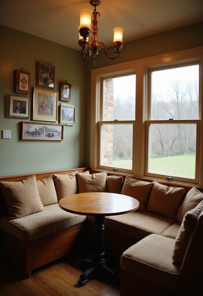 Cozy Vintage Dining Nook