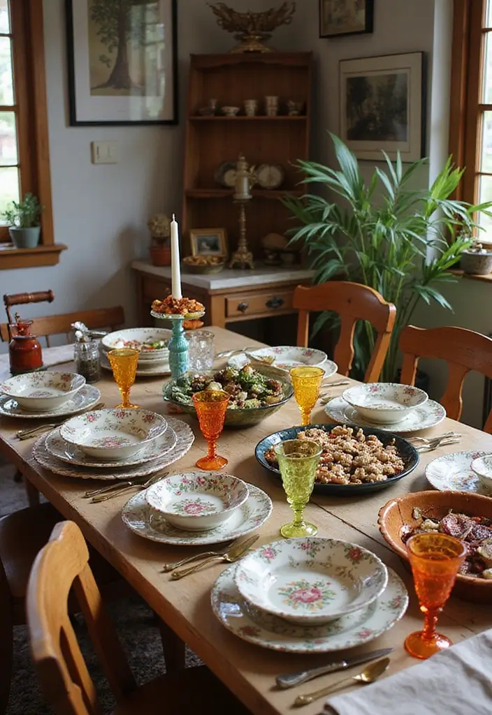 Vintage-Inspired Tableware