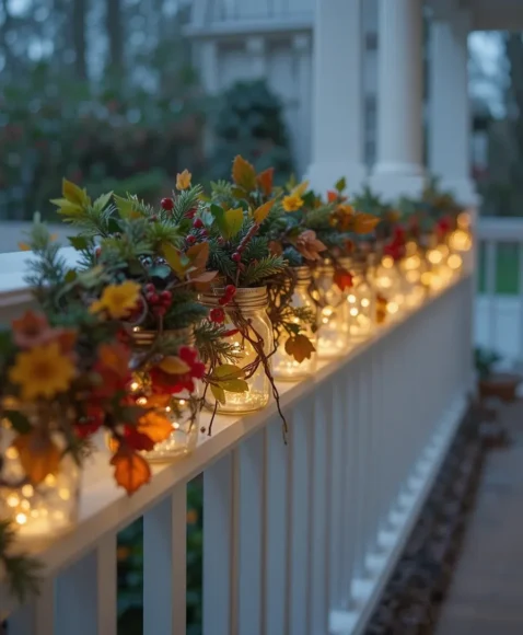 Cozy Battery-Powered Mason Jar Lanterns