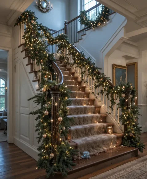 Garland with Embedded Lights