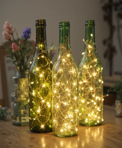 DIY Bottle Lights
