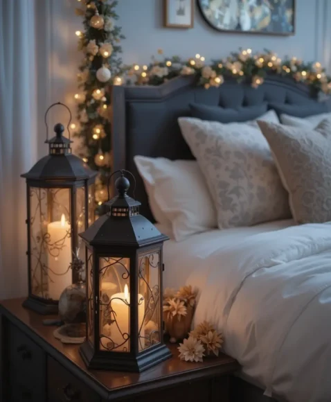 Lanterns with LED Candles