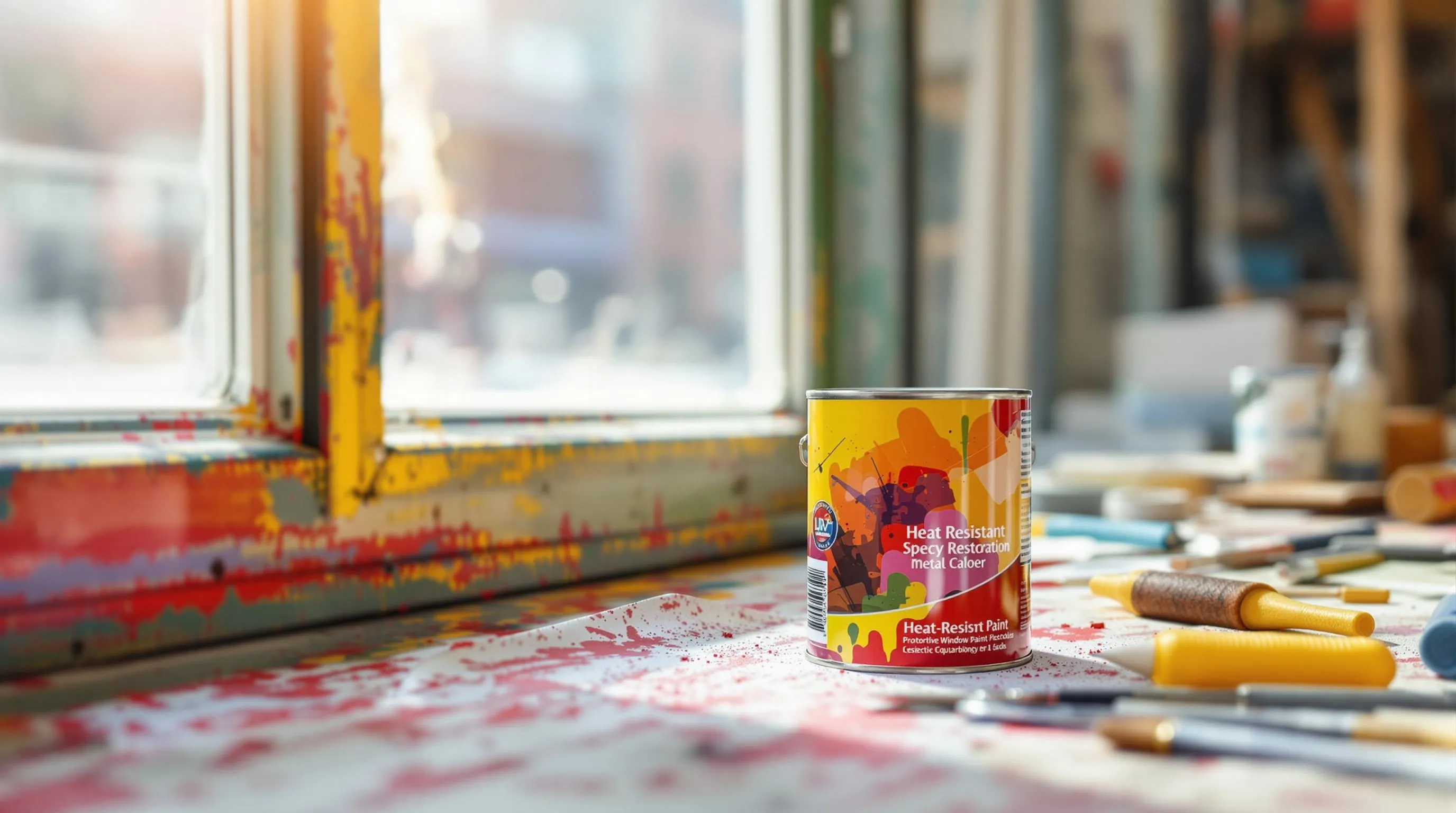 Specialty Paints for Metal Window Frames