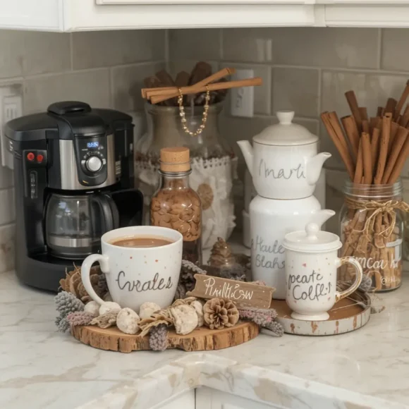 Design a Cozy Hot Beverage Station