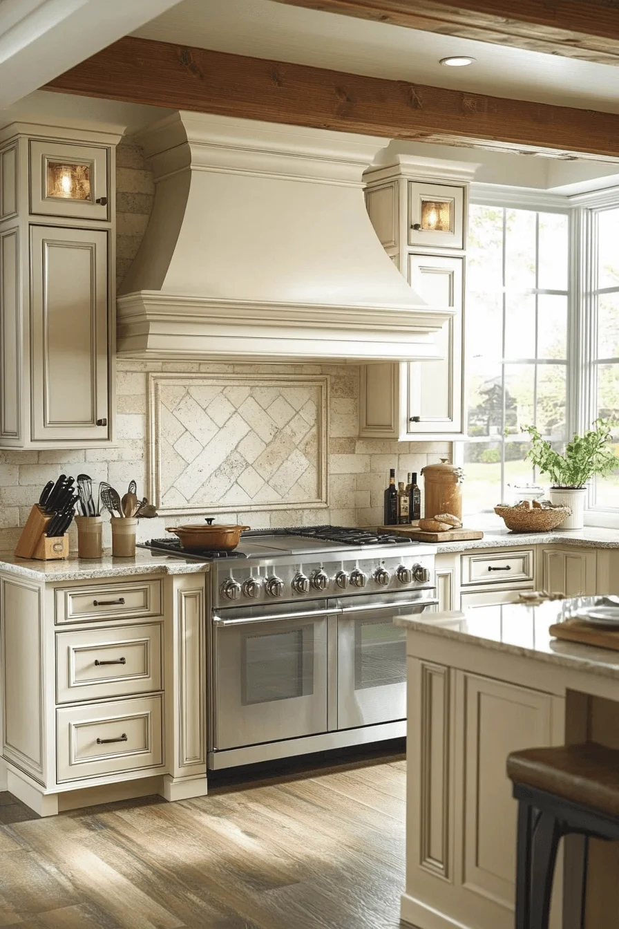 ivory kitchen cabinets