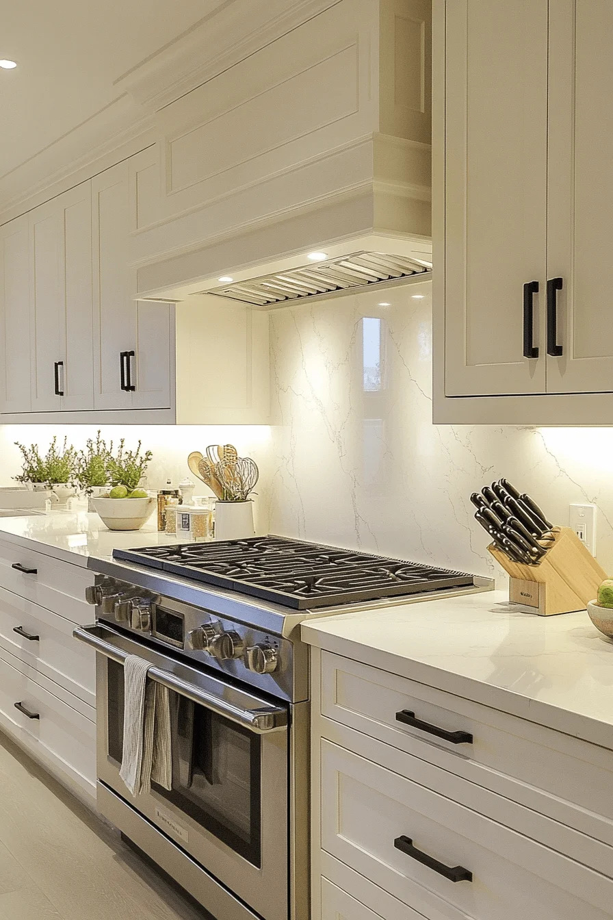 ivory kitchen cabinets