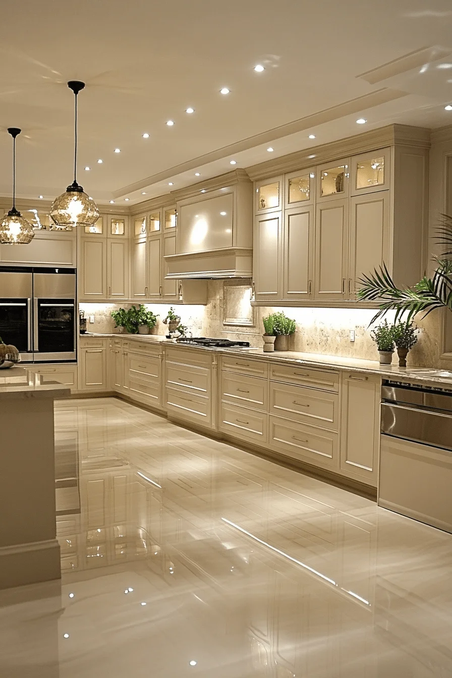 ivory kitchen cabinets