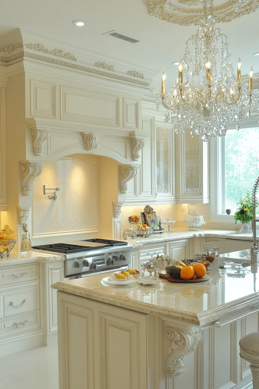 ivory kitchen cabinets