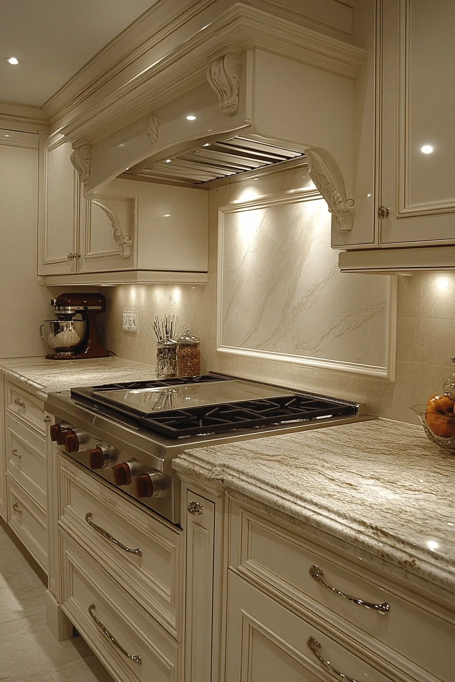 ivory kitchen cabinets