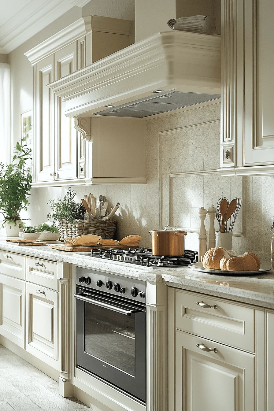ivory kitchen cabinets