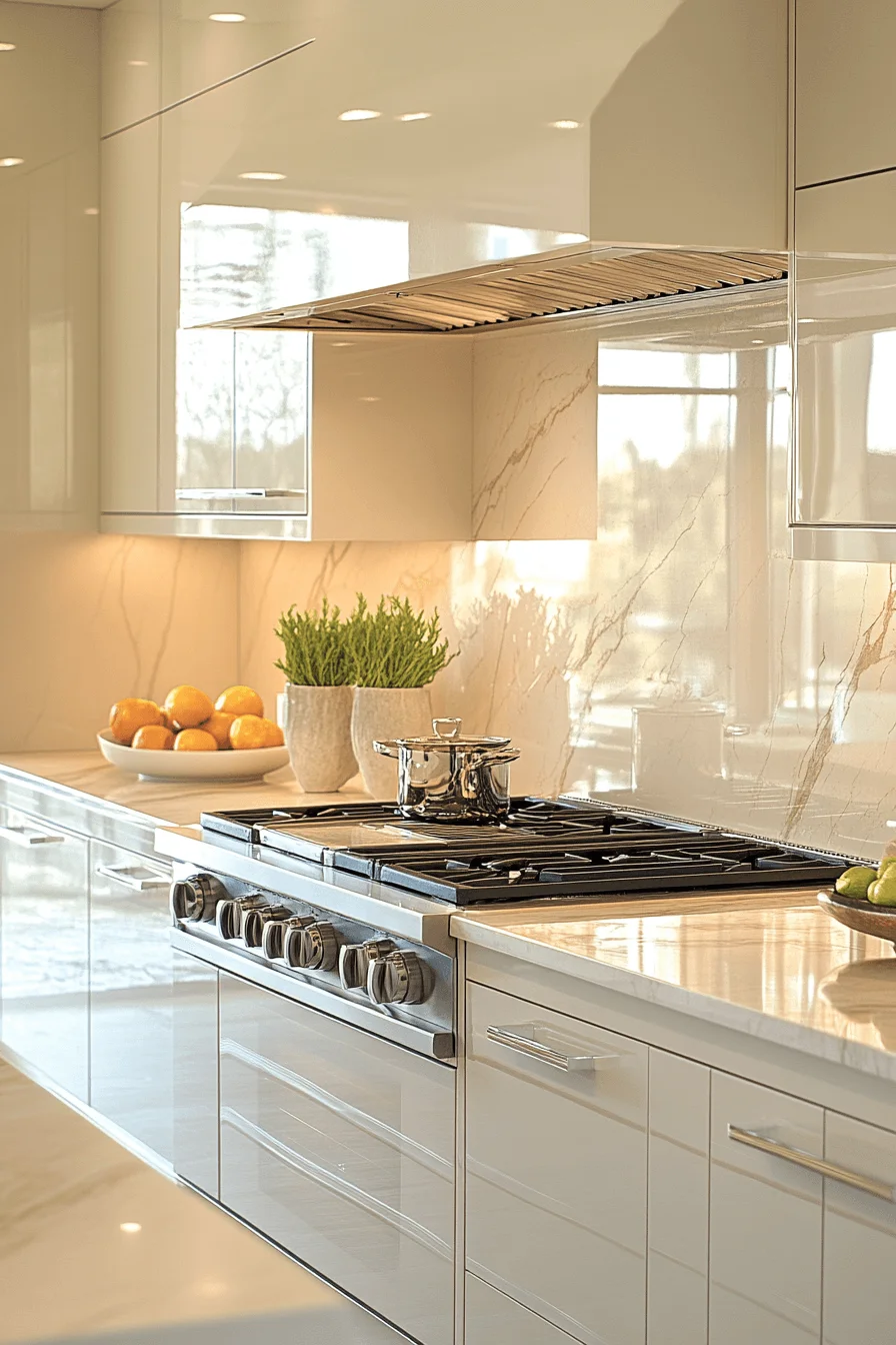 ivory kitchen cabinets