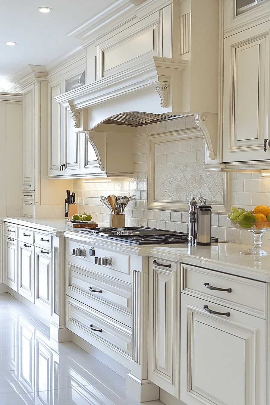 ivory kitchen cabinets