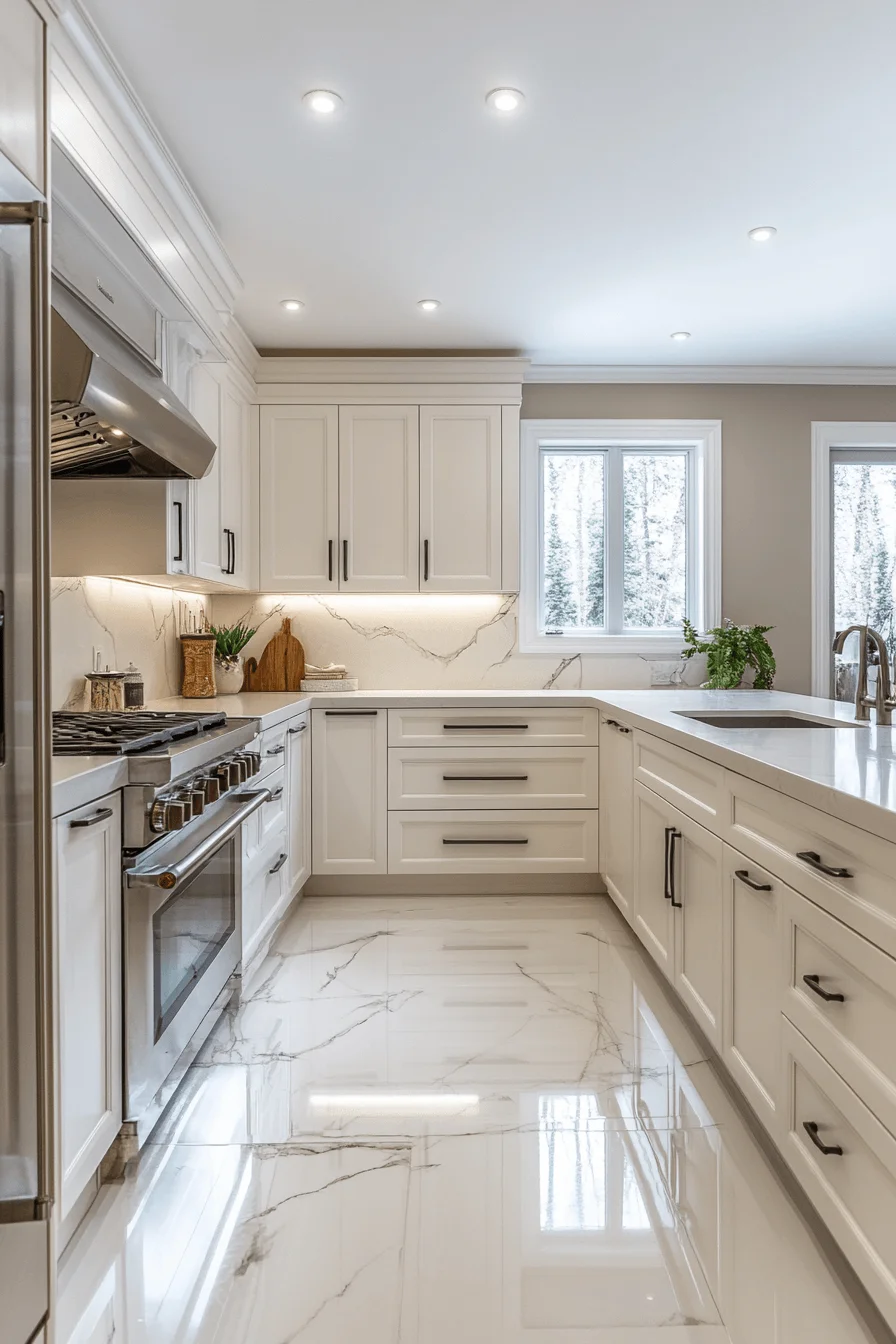 ivory kitchen cabinets