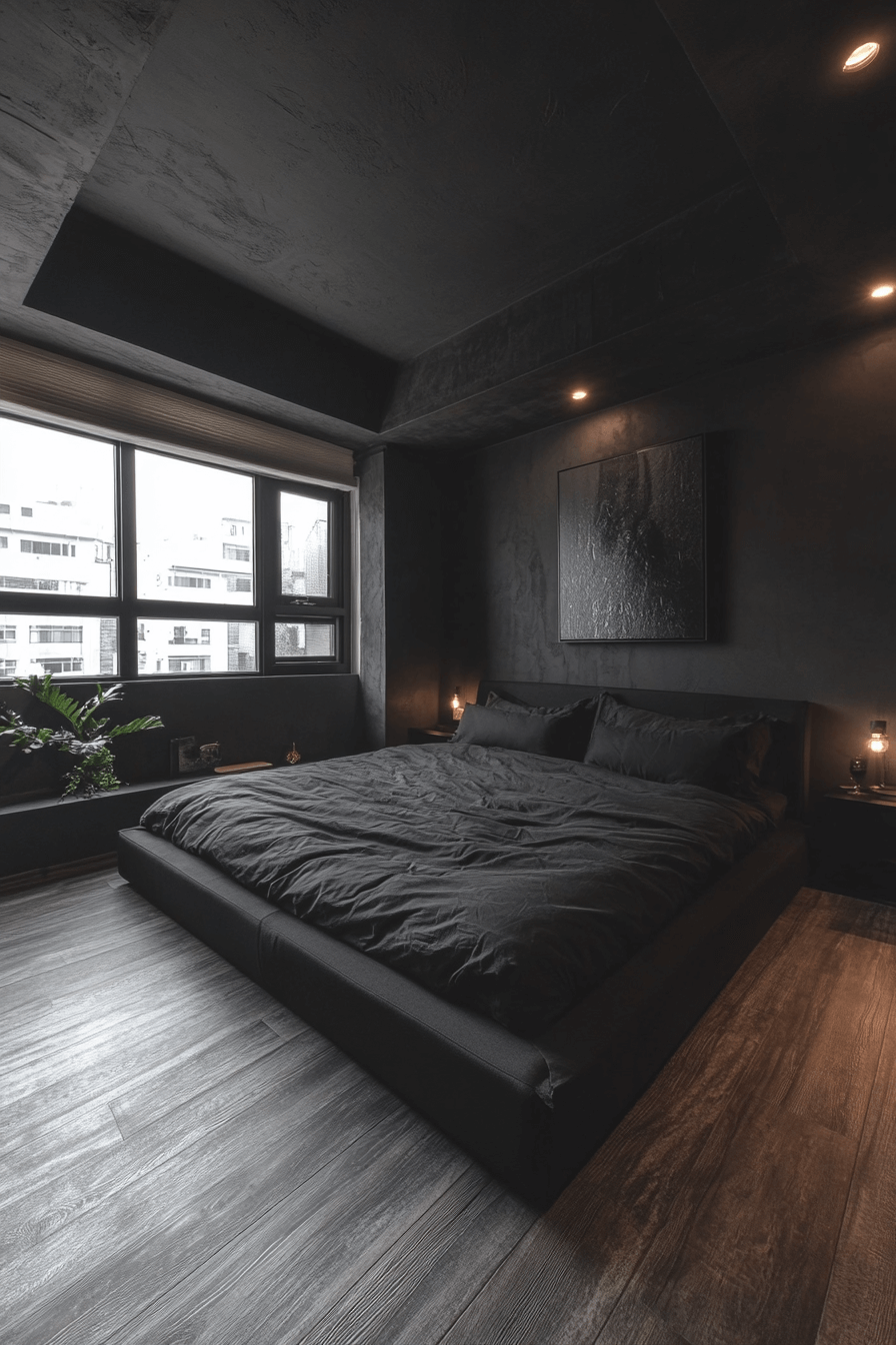 29 Minimalistic Bedroom Ideas Dark Aesthetic for Modern Living minimalistic bedroom ideas dark