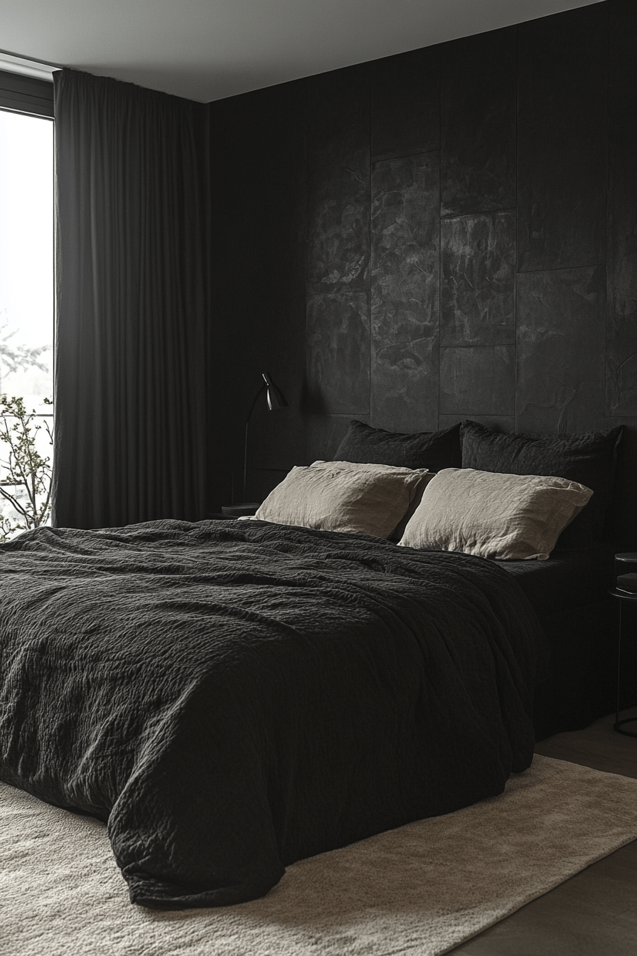 29 Minimalistic Bedroom Ideas Dark Aesthetic for Modern Living minimalistic bedroom ideas dark