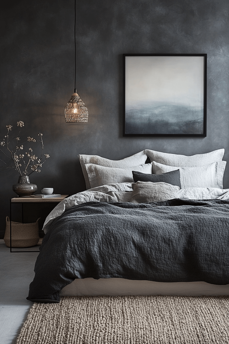 29 Minimalistic Bedroom Ideas Dark Aesthetic for Modern Living minimalistic bedroom ideas dark