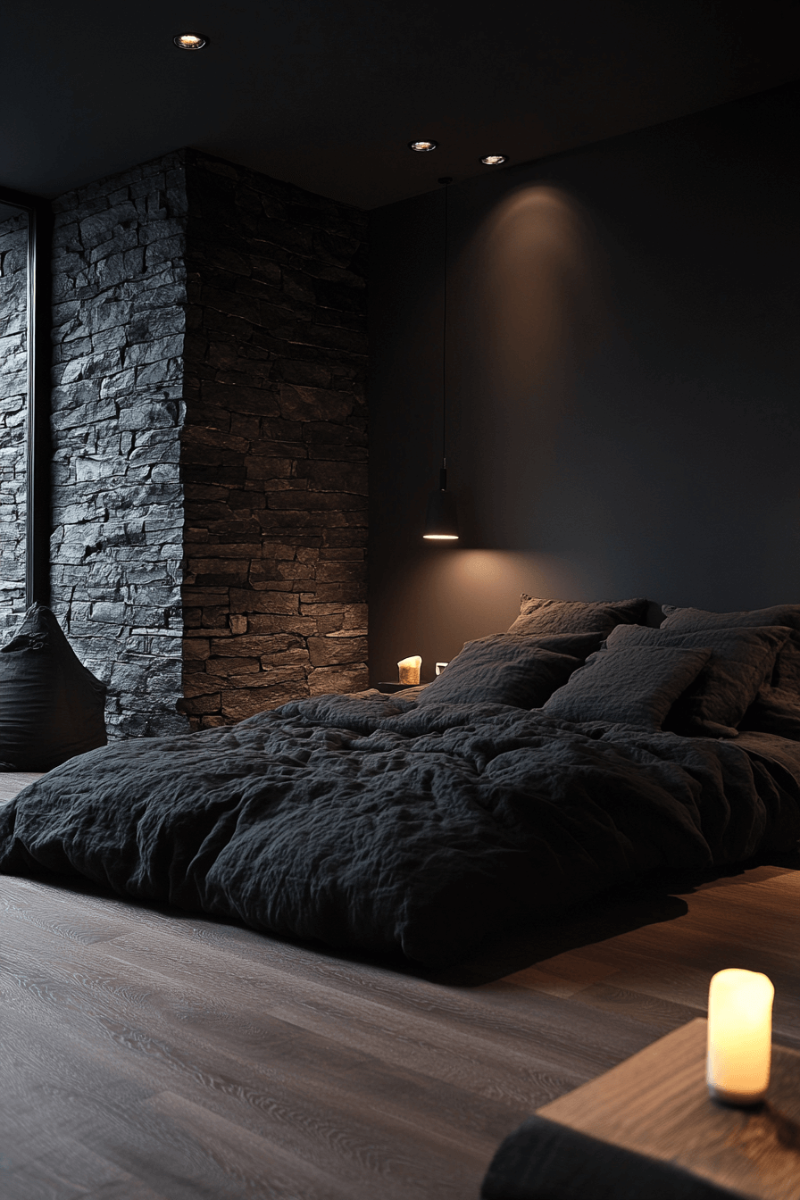 29 Minimalistic Bedroom Ideas Dark Aesthetic for Modern Living minimalistic bedroom ideas dark