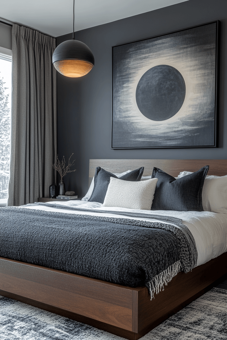 29 Minimalistic Bedroom Ideas Dark Aesthetic for Modern Living minimalistic bedroom ideas dark