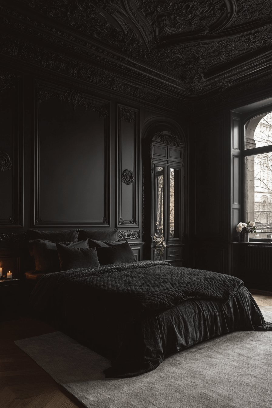 29 Minimalistic Bedroom Ideas Dark Aesthetic for Modern Living minimalistic bedroom ideas dark