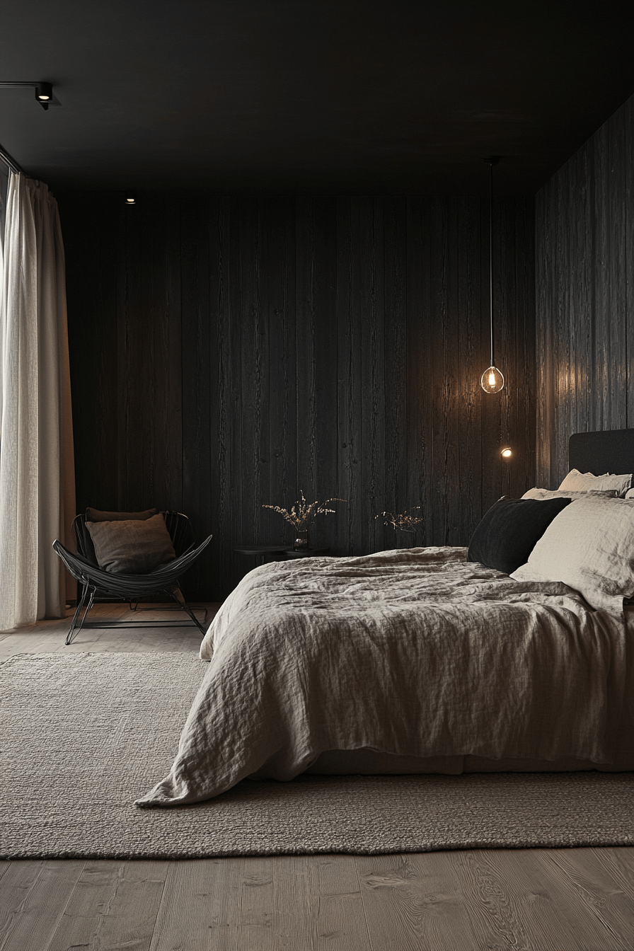 29 Minimalistic Bedroom Ideas Dark Aesthetic for Modern Living minimalistic bedroom ideas dark