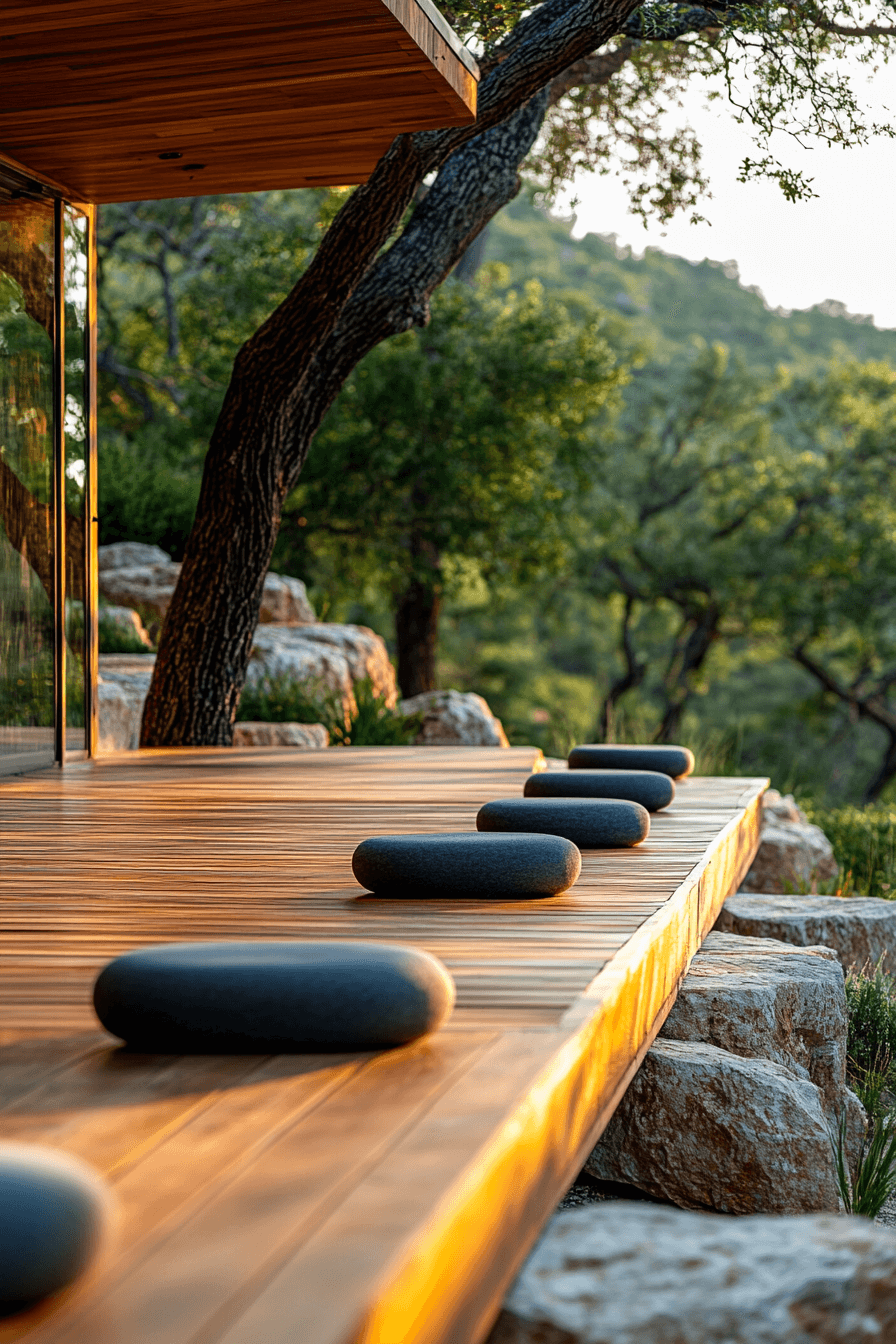 yoga and meditation deck