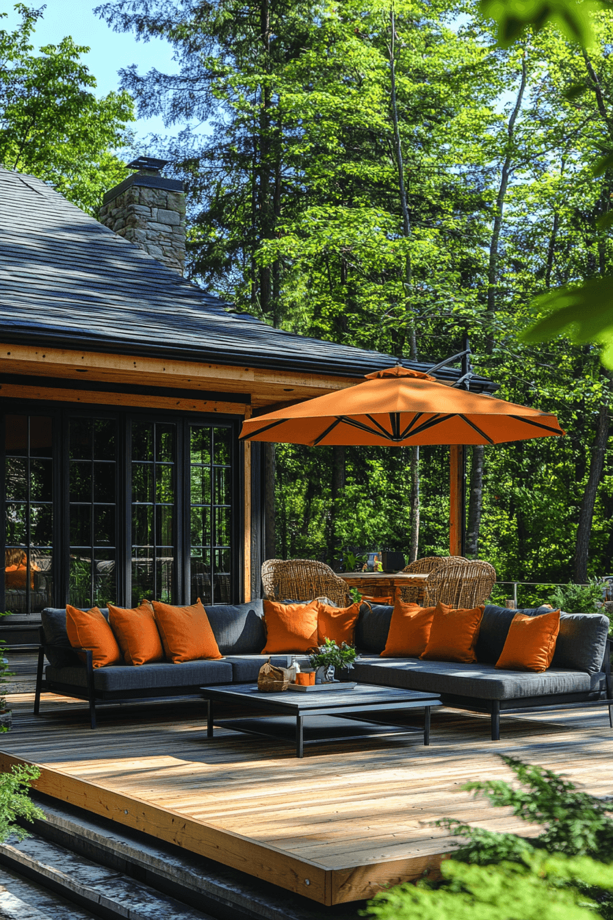 reconfigurable living deck