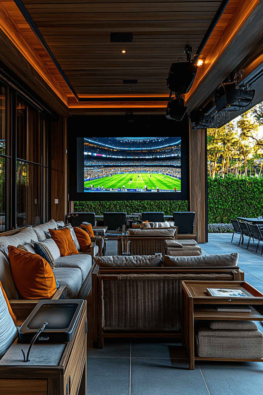 game day viewing deck