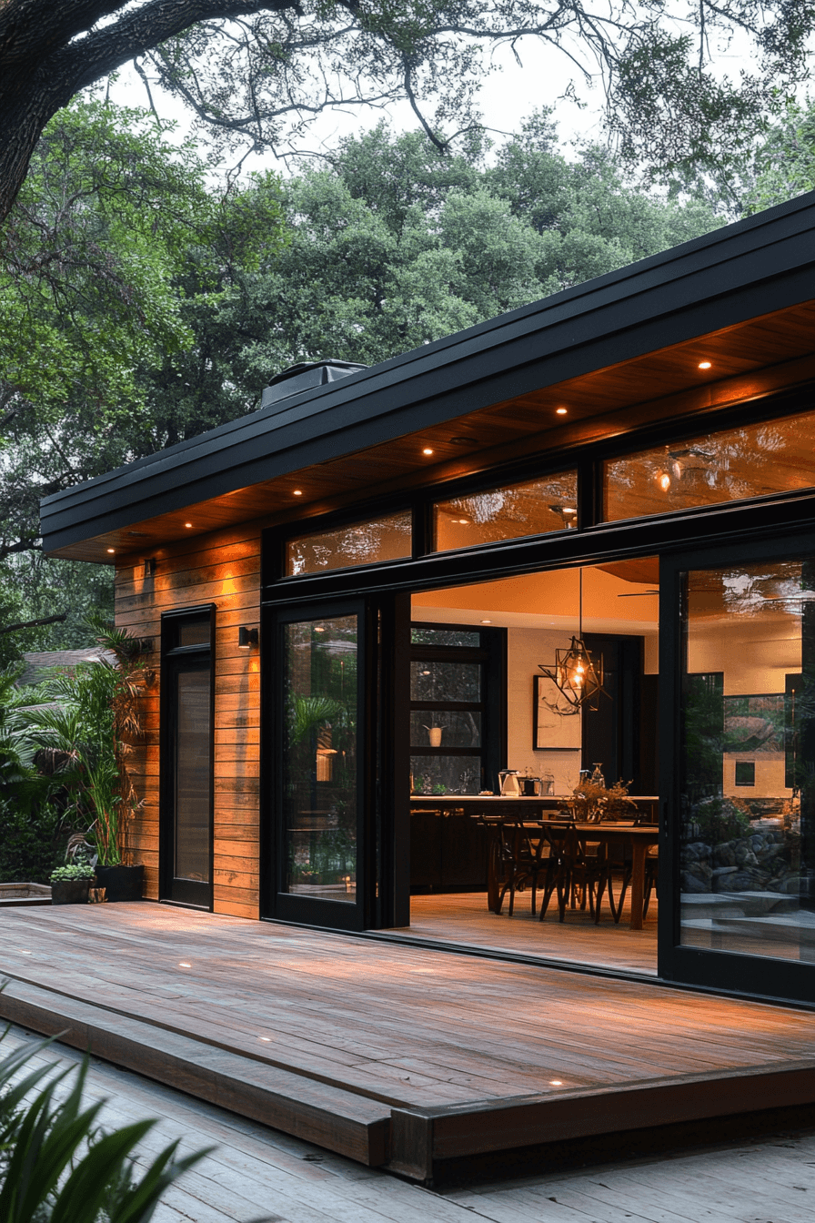 indoor-outdoor flow deck